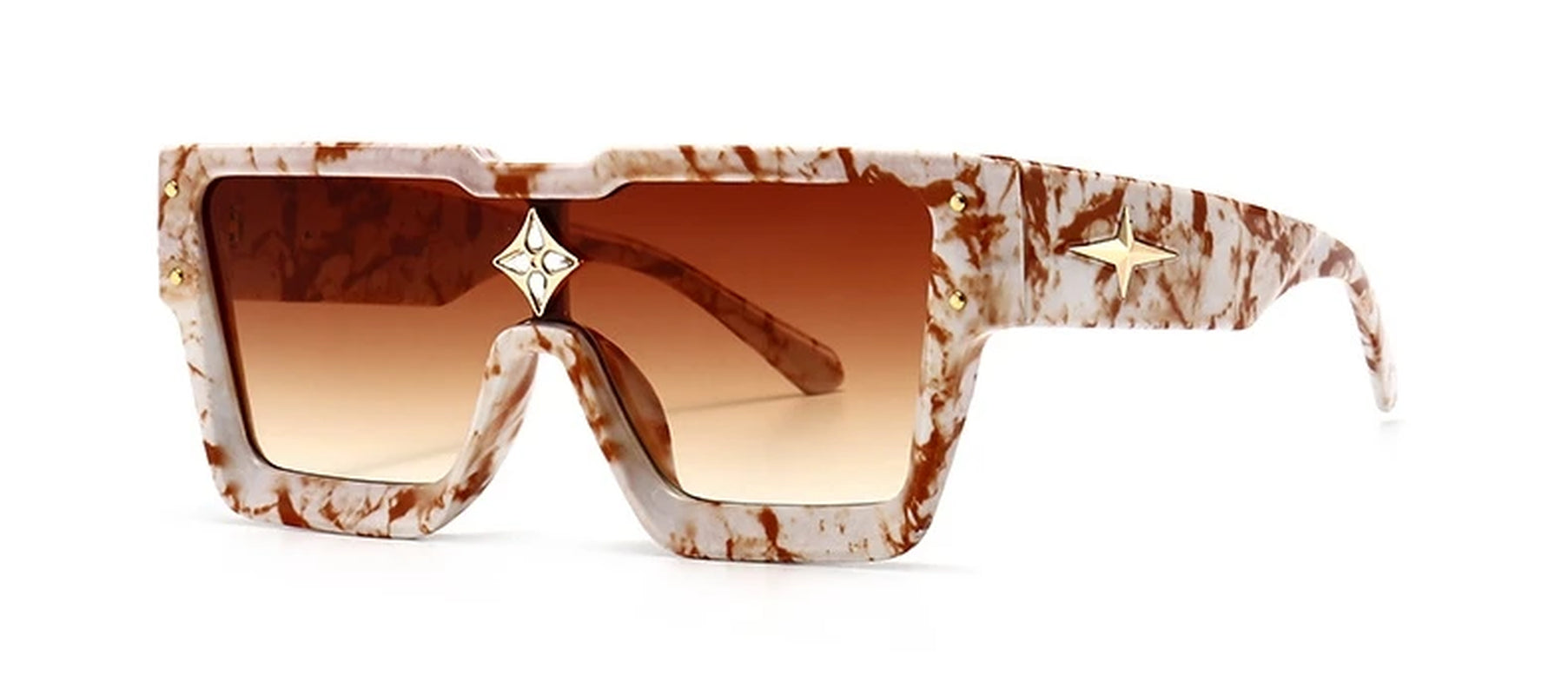 Luxury Square Sunglasses Women Fashion Oversized Grandient Sun Glasses Female Brand Designer High Quality Eyewear Shades Oculos