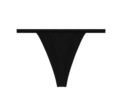 Women'S plus Underwear String Cotton Thongs Dark Colors Panties for Women 6 Pack 3X-Large